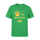 I Am Rocking 50! Queen Crown Graphic Logo T-Shirt