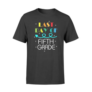Funny Star Light Last Day Of Fifth Grade Graduation T-Shirt