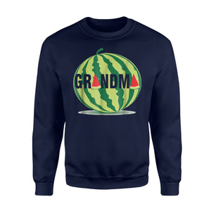 Grandma Watermelon Summer Tropical Fruit Sweatshirt