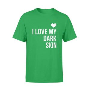I Love My Dark Skin Vintage Black Queen Melanine T-Shirt