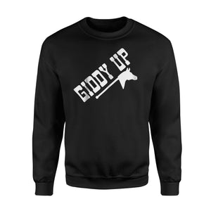 Giddy Up Funny Hobbyhorse Sweatshirt