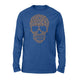 Cute Pug Skull Halloween Long Sleeve T-Shirt