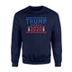Donald Trump 2020 American Flag Sweatshirt