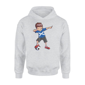 Dabbing Soccer Boys Scotland Scottish Football Hoodie