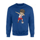 Dabbing Soccer Boy Japan Jersey  - Japanese Football Sweatshirt