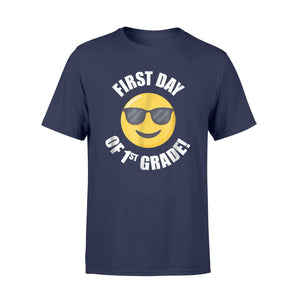 First Day Of First 1st Grade Emoji For Boys Girls T-Shirt