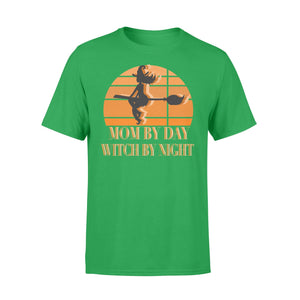 Mom By Day Witch By Night Mom Halloween T-shirt