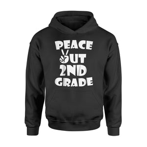 Kids Peace Out 2Nd Grade  For Graduation Hoodie