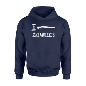 I Shoot Zombies Halloween Hoodie