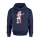 England Soccer Football Dab Dabbing Girl With Jersey Hoodie