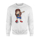 Dabbing Soccer Girl USA Jersey - US Football Sweatshirt