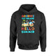 Goodbye 1st Grade Hello Summer  Cute Graduated Hoodie