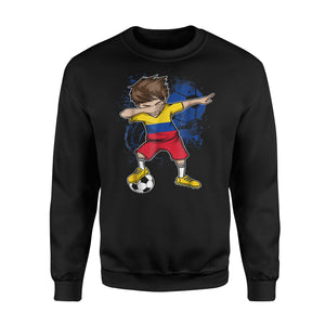Dabbing Boy Colombia Soccer Jersey Football Sweatshirt