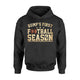 Bump's First Football Season Prenancy Hoodie