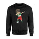 Dabbing Soccer Boy Iran Jersey  - Iranian Football Gift Sweatshirt