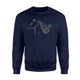 Horse Art Equestrian Horse Riding Lover Sweatshirt