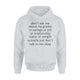 Don't Ask Me About My Grades Hoodie