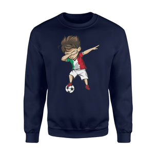 Dabbing Soccer Boy Italy Jersey  - Italian Footbal Sweatshirt
