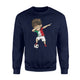 Dabbing Soccer Boy Italy Jersey  - Italian Footbal Sweatshirt