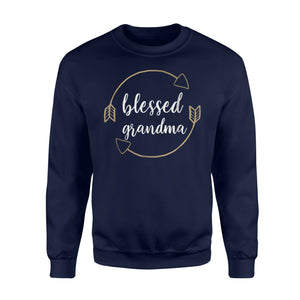 Blessed Grandma Arrows Cute Thanks Giving Family Gift Sweatshirt