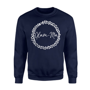 Glam-Ma For Women Funny Cute Glamorous Grandma Sweatshirt