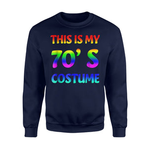 70s Costume Halloween For 1970s Party Men Women Sweatshirt