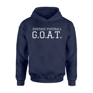 Fantasy Football Goat Champion Funny League Draft Day Hoodie