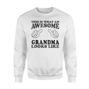 Awesome Grandma Spoil Grandkids Granny Graphic Sweatshirt