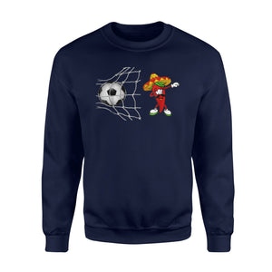 Dabbing Soccer Mexico Jersey - Mexican Football Sweatshirt