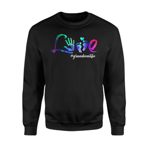 Family Love Grandmalife New Grandma Sweatshirt