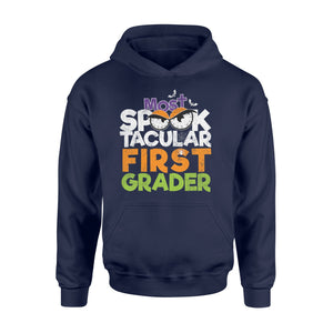 Kids Spooktacular 1st Grade Halloween Hoodie