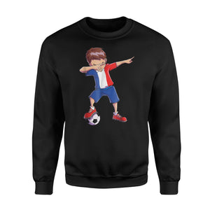 Dabbing Soccer France Boys Men French Football Gifts Sweatshirt