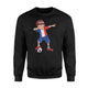 Dabbing Soccer France Boys Men French Football Gifts Sweatshirt