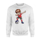 Dabbing Soccer For Boys Kids Men Dab Funny Football Sweatshirt
