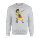 Dabbing Colombian Soccer Boy Colombia Football Sweatshirt