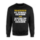 Funny Football Season (White Gold Lettering)  Sweatshirt
