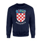 Croatian Flag Soccer Jersey Hrvatska Croatia Football Sweatshirt