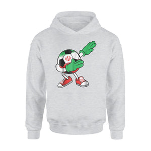 Dabbing Soccer Ball Iran Jersey Iranian Football Gift Hoodie