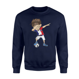 Dabbing Soccer France Jersey French Football Cup Sweatshirt