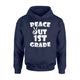 Kids Peace Out 1St Grade  For Graduation  Hoodie
