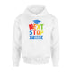 Graduation   Next Stop 1st Grade   Funny Gift Kids  Hoodie