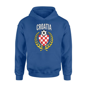 Croatia Soccer Jersey Hrvatska Football Fan Support Hoodie