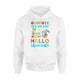 Goodbye 1st Grade Hello Summer  Cute Graduated Hoodie