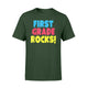 First Grade Rocks Funny Gift For A 1st Grader T-Shirt