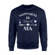 Funny Happiness Is Being A Ma Grandma Gift Sweatshirt