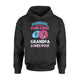 Football Or Pom Poms Grandpa Loves You Gender Hoodie