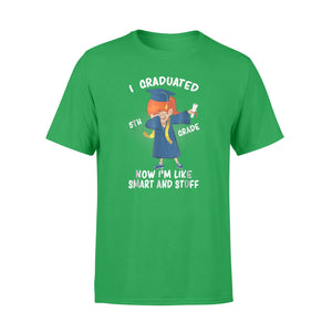 Girl Dabbing Graduation 5th Grade Gift For Kids T-Shirt