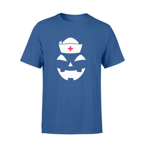 Halloween Pumpkin Nurse Funny T-shirt