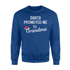 Grandma Pregnancy Announcement Christmas Pajama Sweatshirt