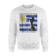 Dabbing Soccer Boy Uruguay Jersey Uruguayan Football Sweatshirt